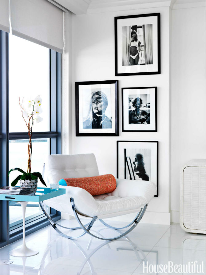 Decorate your Bedroom with a Luxurious White Armchair Modern Chairs