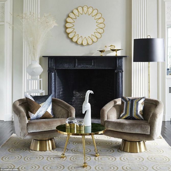 Upholstery Design with Swivel Chairs for Living Room | Modern Chairs