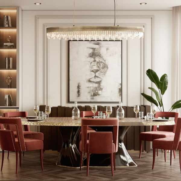 Modern Midcentury Dining Room Design