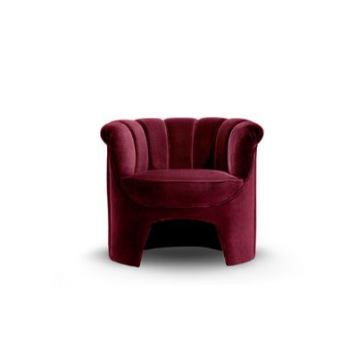 Modern Midcentury Bedroom Design hera armchair
