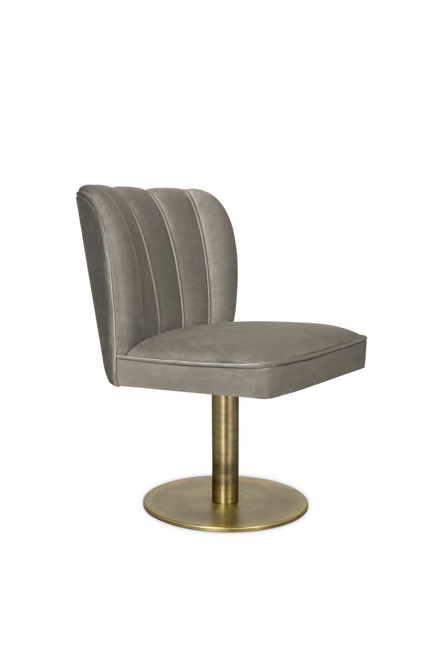 round back swivel dining chair