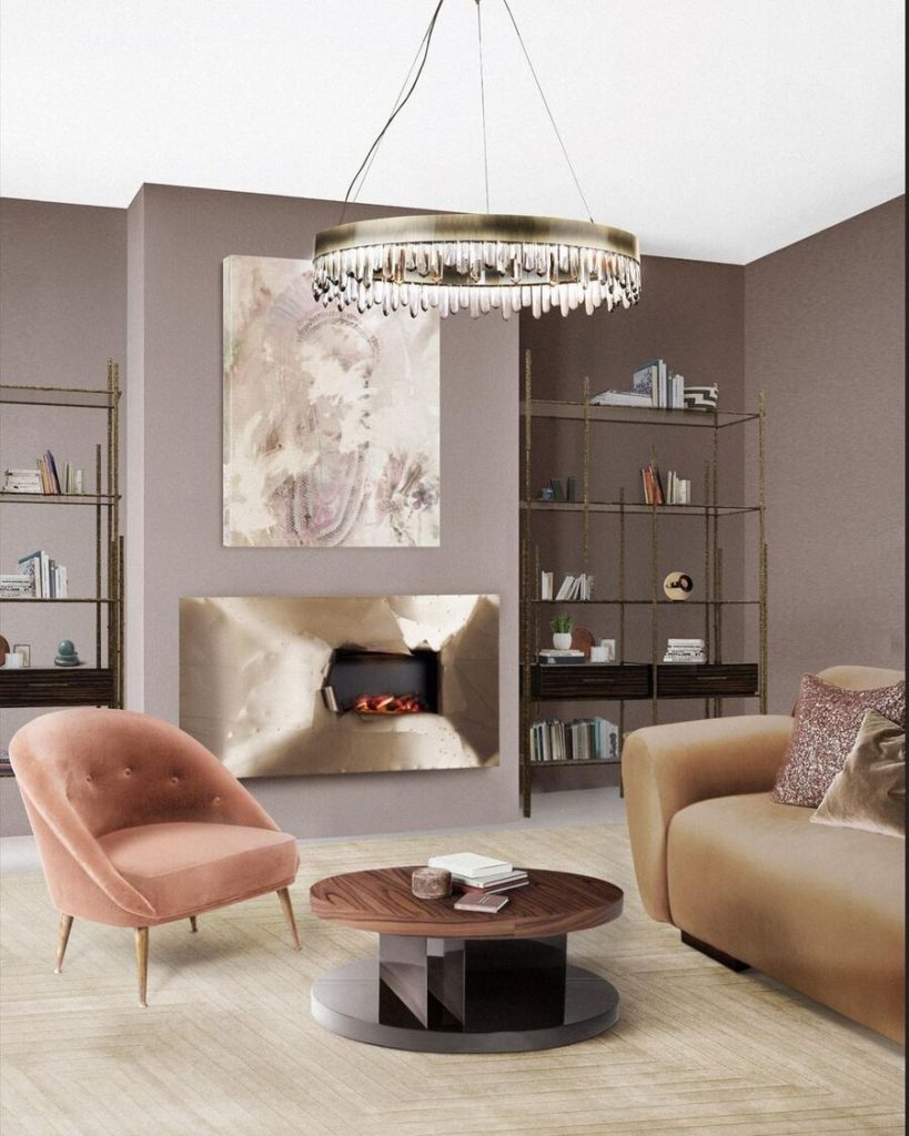 modern neutral living room design
