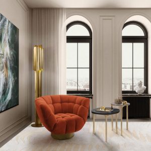 Orange Chairs: A mix of Warmth and Charm