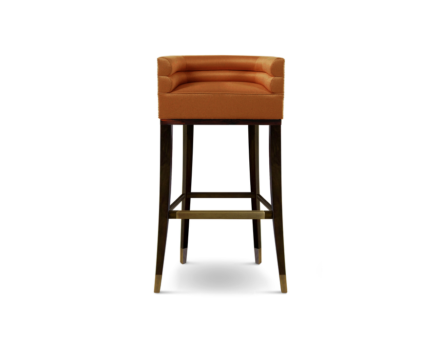 modern twill counter stool