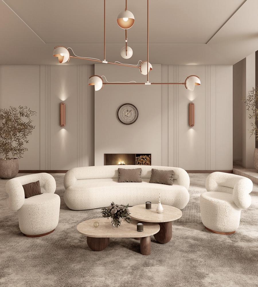 modern elegant living room design